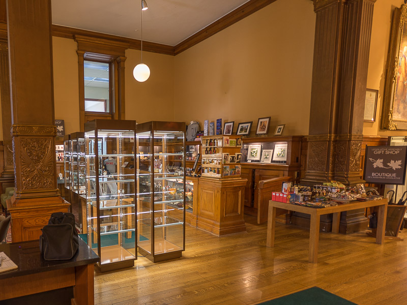 Ontario Legislative Assembly Gift Shop Tower Cases